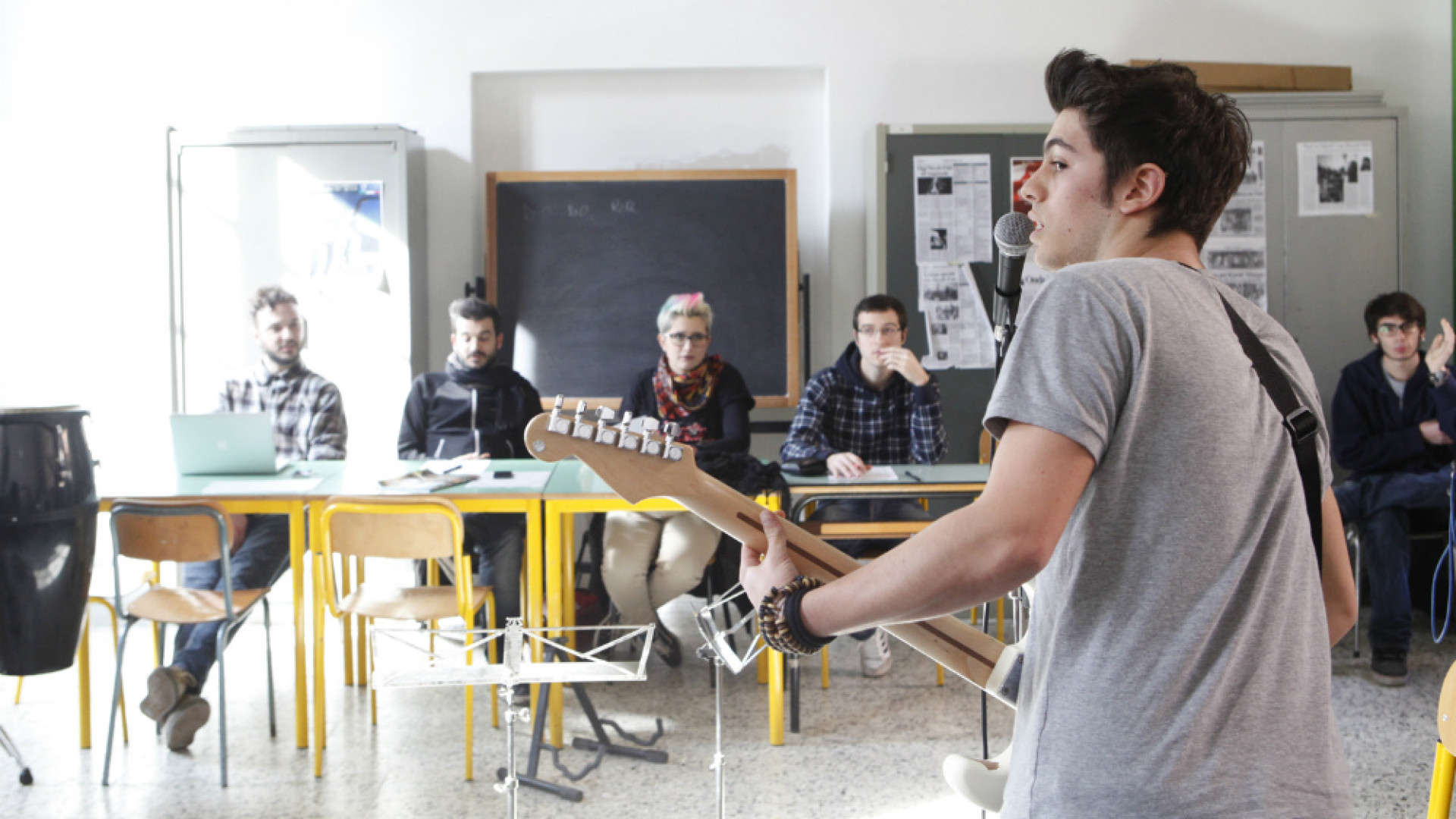 Immagine di "Back to School!": ecco la classe 2013 Un laboratorio per celebrare Giorgio Gaber a 10 anni dalla scomparsa