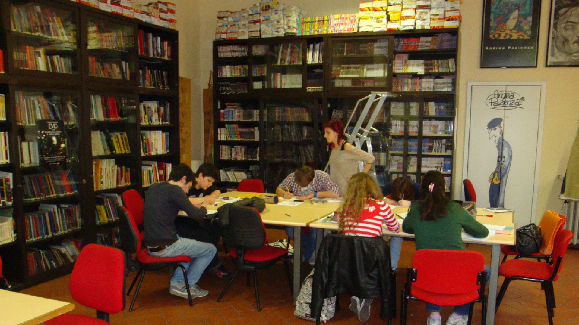 Immagine di Didattica, editoria e talent scouting: crescono tra china e matite le giovani promesse del Centro Fumetto Andrea Pazienza