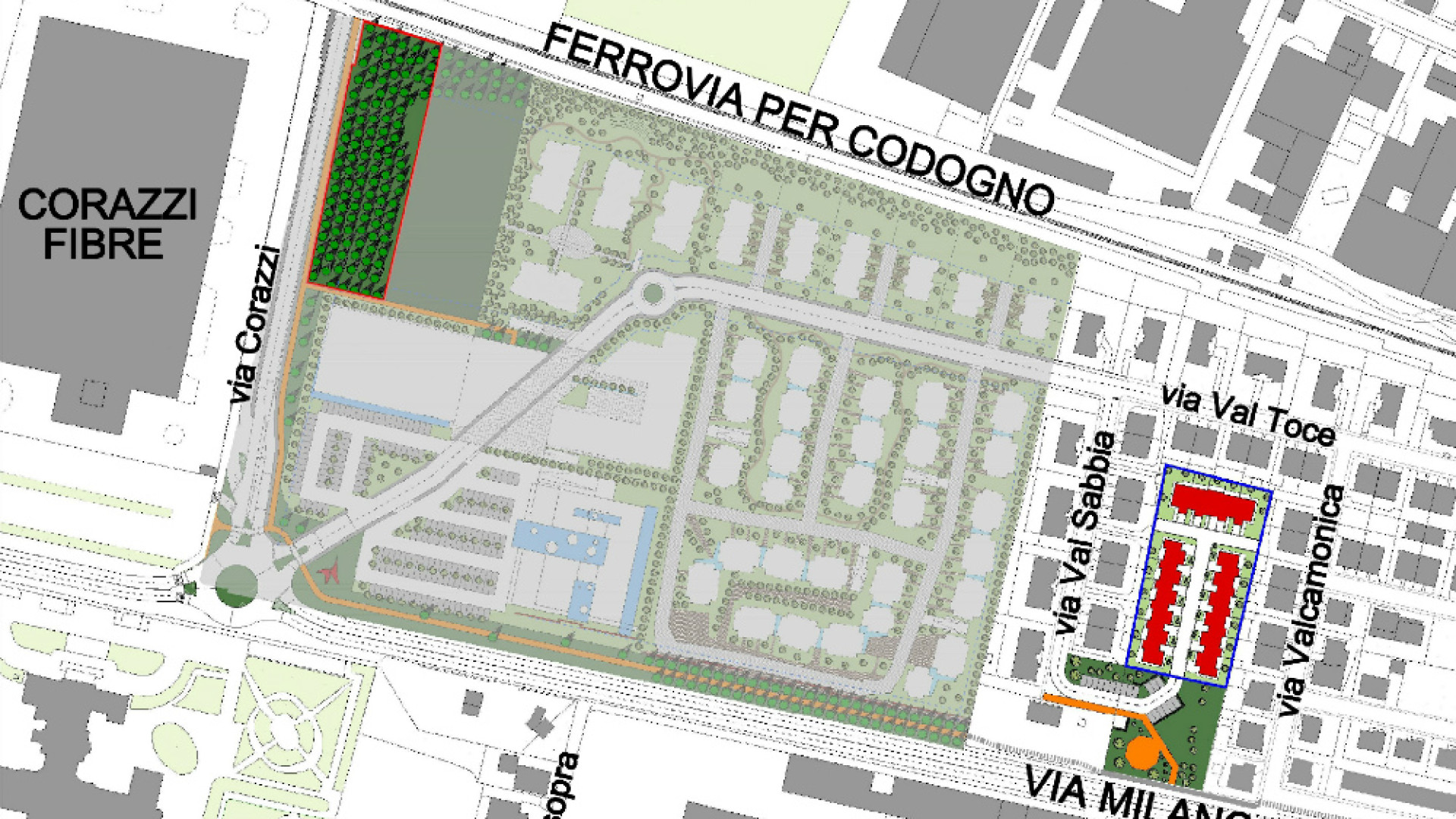 Immagine di Cambia faccia il quartiere Incrociatello nuove case, piazze, negozi e verde
