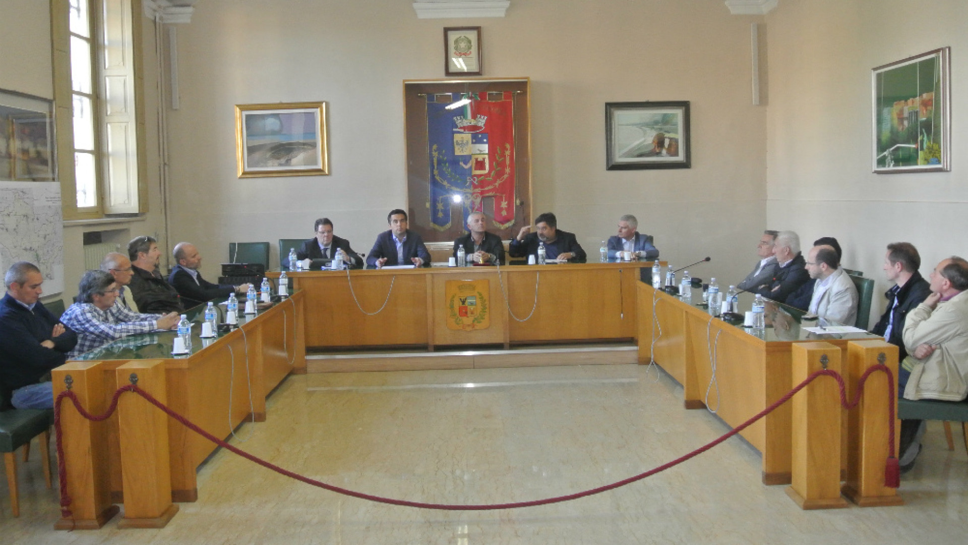 Immagine di Il futuro del Casalasco nel Piano D'Area Vasta: firma a Gussola per 14 sindaci