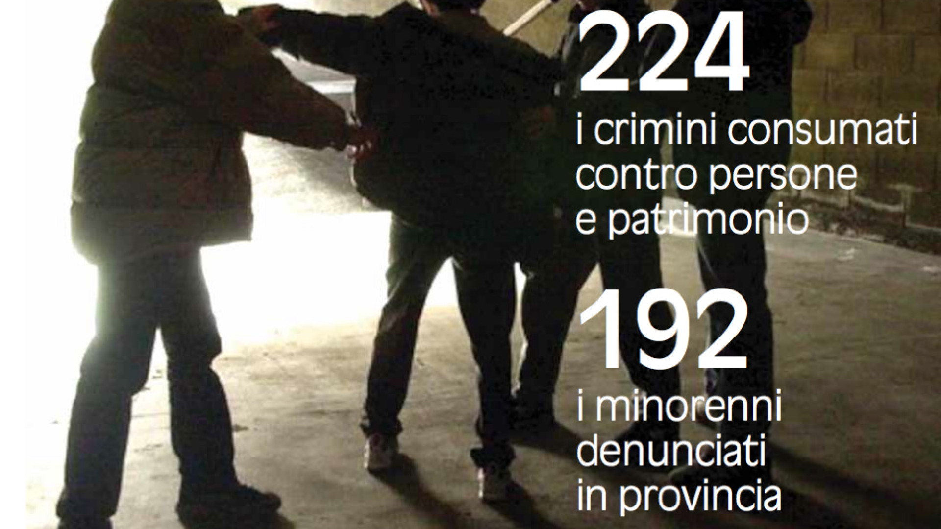 Immagine di I ragazzi sono più violenti, cresce la delinquenza minorile: 192 i denunciati tra i 16 e i 17 anni