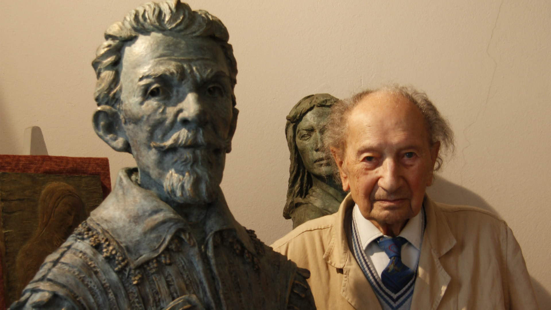 Immagine di L'artista Mario Coppetti si cimenta con Monteverdi per un ultimo bronzo classico