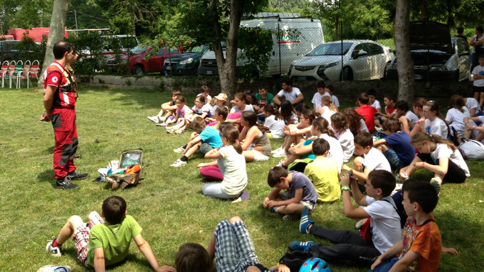 Immagine di Campi natura al Parco del Serio prima tappa a Ricengo con 77 bambini iscritti