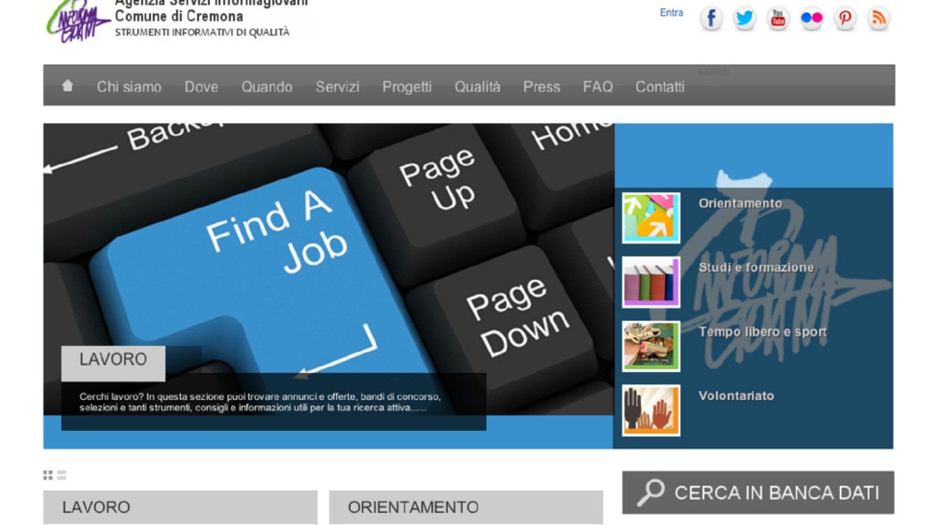 Immagine di Informagiovani 2.0, nasce il nuovo portale ufficiale dell'agenzia di servizi giovanili