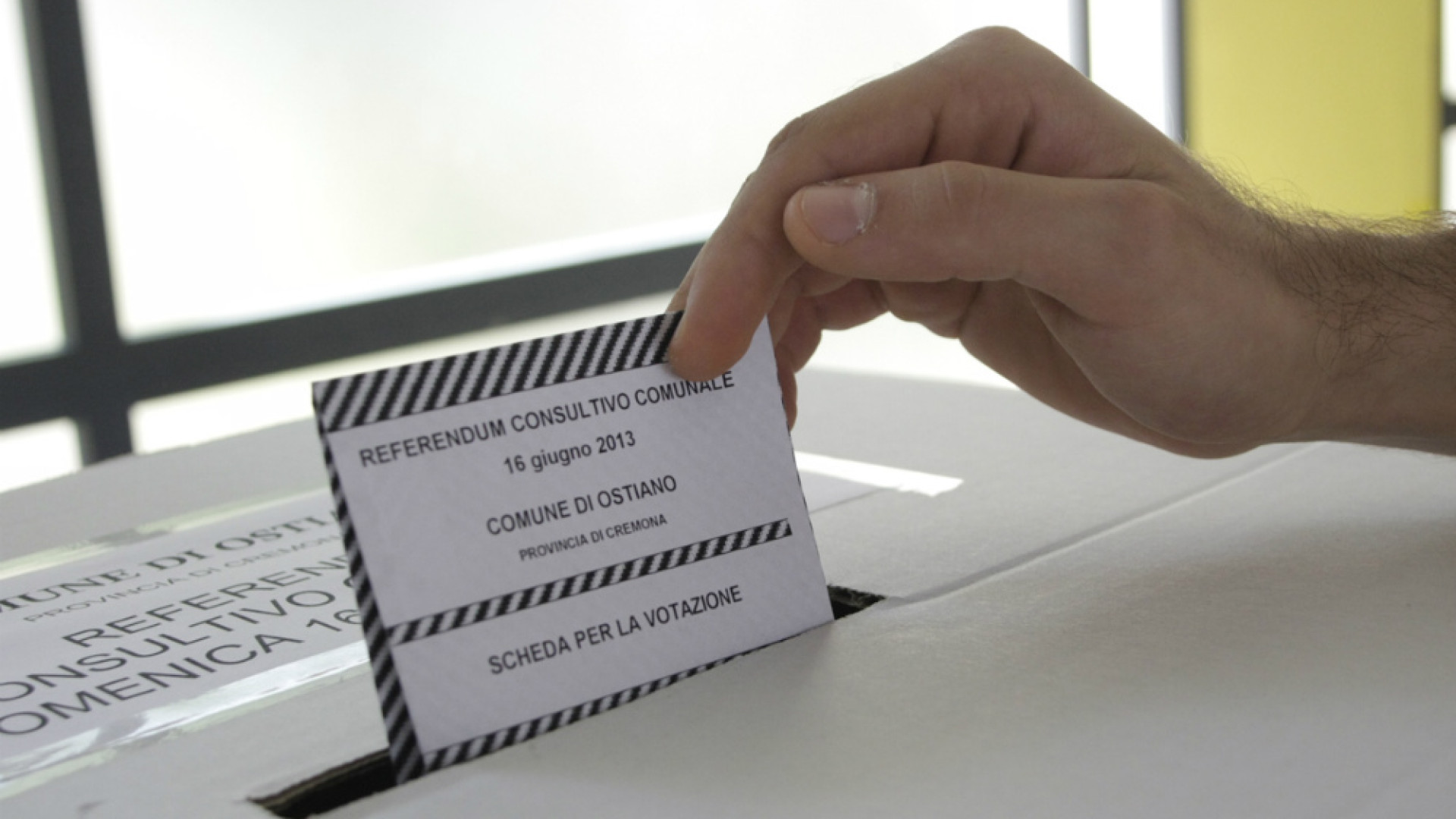 Immagine di Ostiano rimane in provincia di Cremona niente quorum per il referendum di ieri alle urne solo 413 cittadini su 2.328
