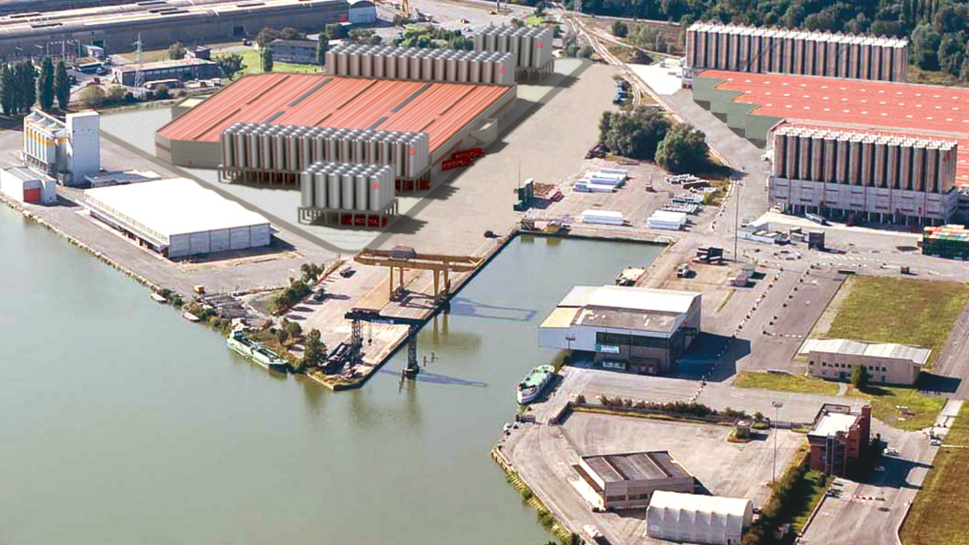 Immagine di Il colosso belga della logistica, Katoen Natie, investirà 12 milioni di euro nel porto di Cremona