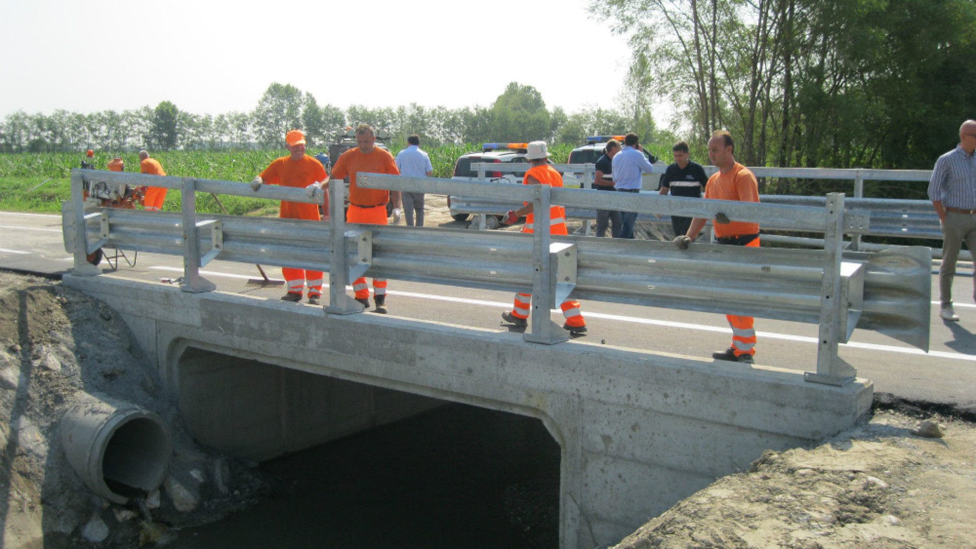 Immagine di Coldiretti plaude alla riapertura del ponte sull’Aspice oggi a Pescarolo il riavvio della circolazione