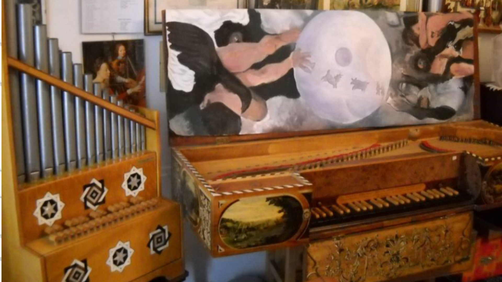 Immagine di Tesori nascosti, in via Genala una casa della musica con 200 strumenti antichi E' la collezione privata di Mario Maggi