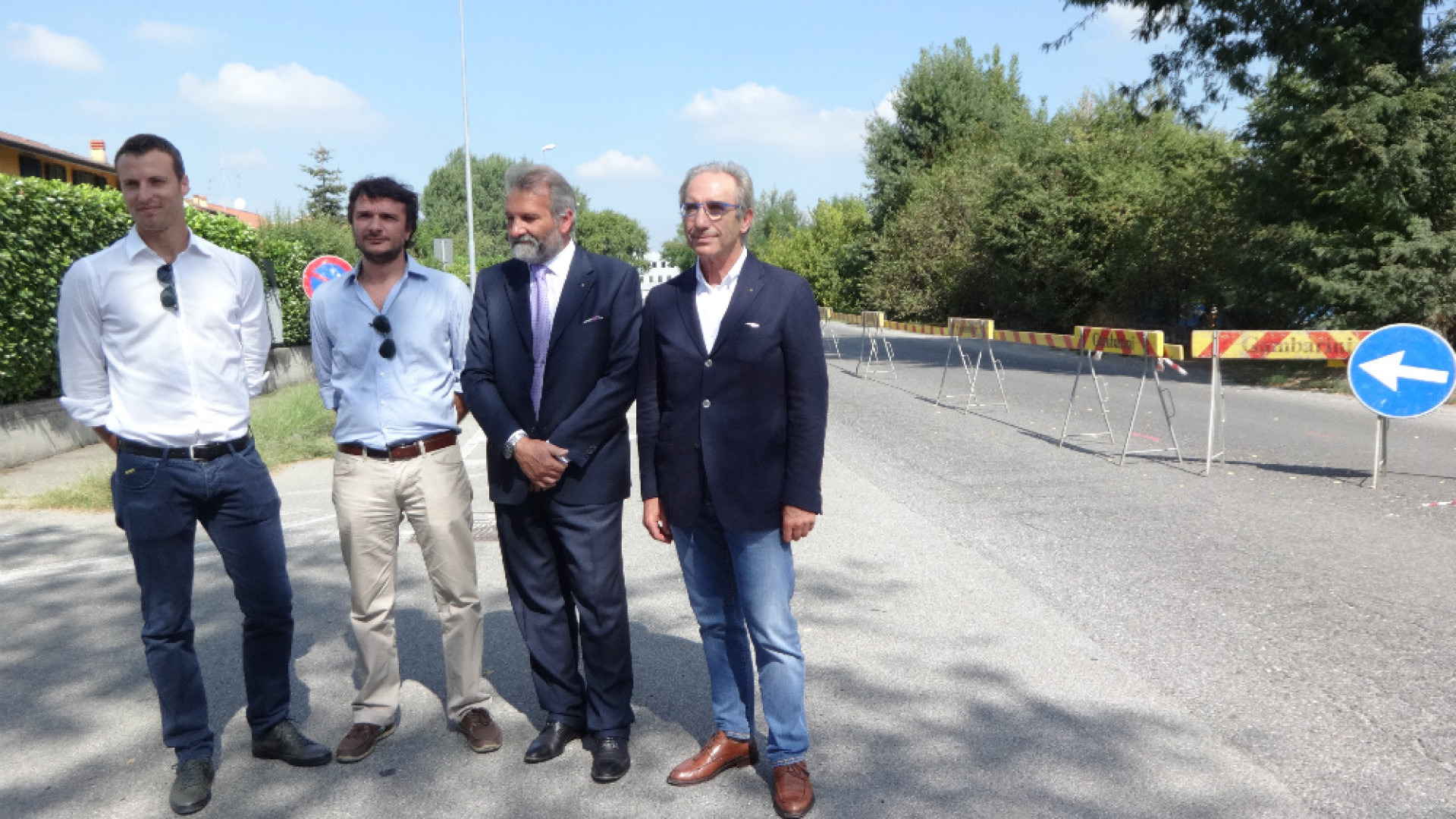Immagine di Via Colombo in regola entro la fine dell'anno Ultima tranche di lavori per tutelare i residenti Opere di compensazione pari a 400 mila euro