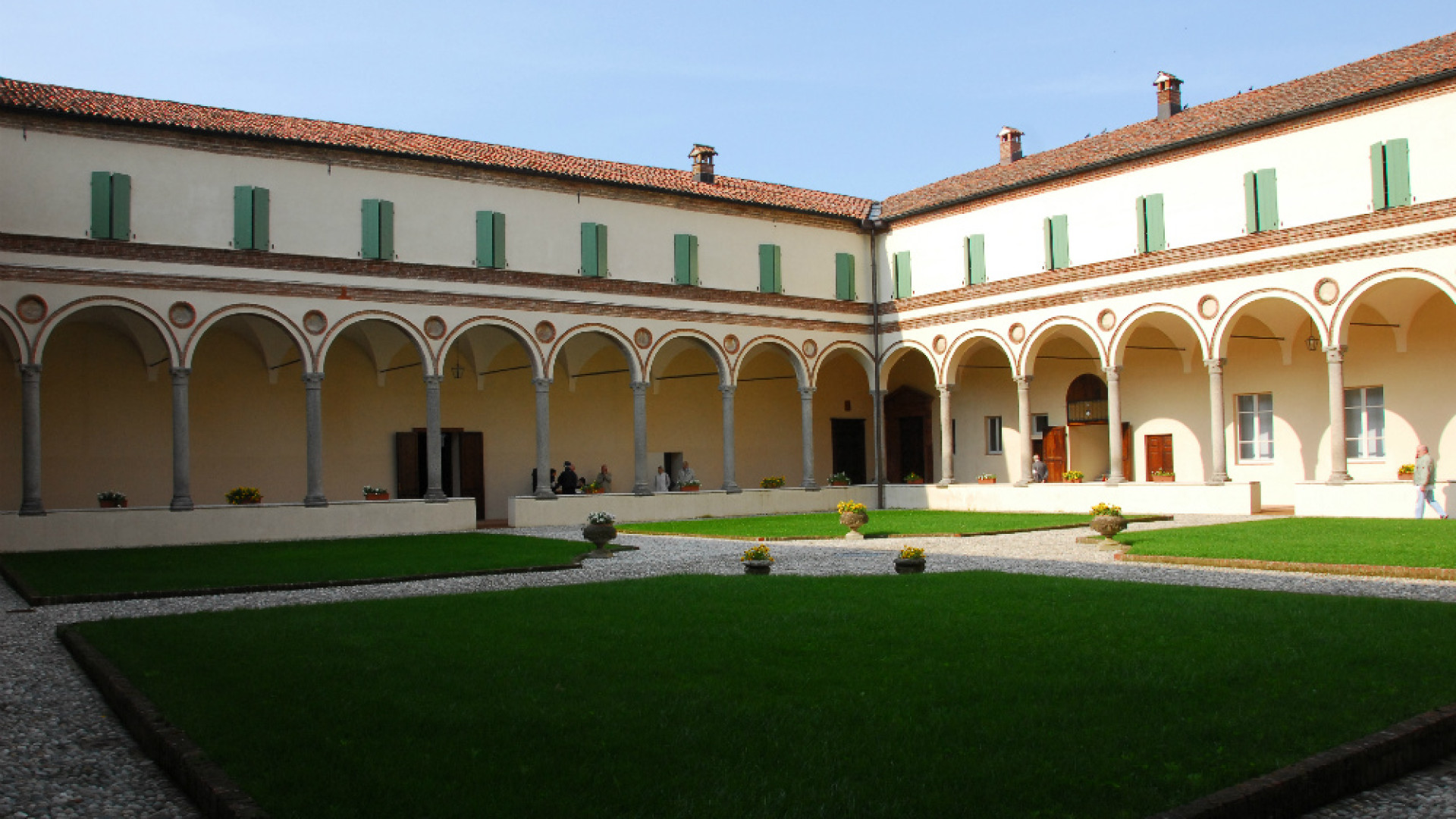 Immagine di Chiostro di S. Sigismondo domenica l'anniversario della dedicazione con visite guidate