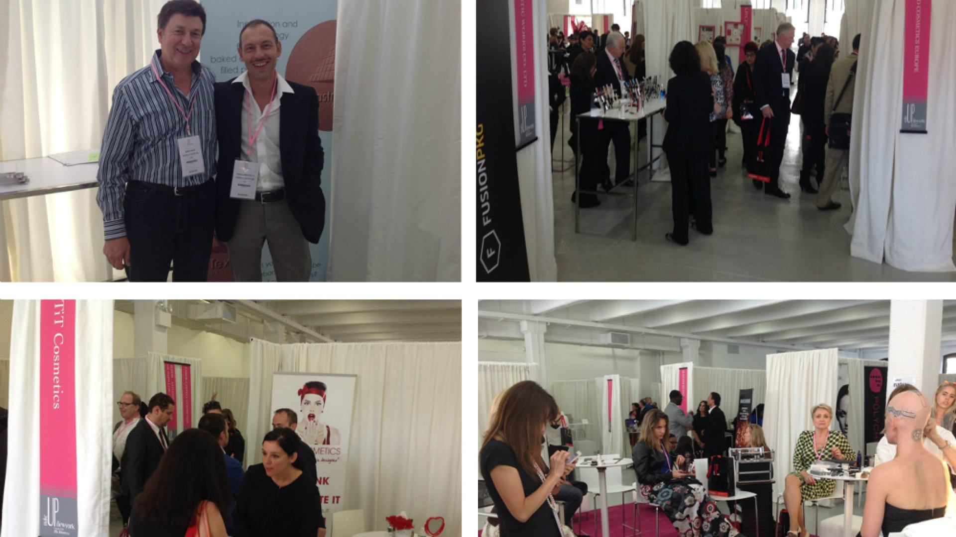 Immagine di Le aziende del Polo della Cosmesi alla fiera del Make Up di New York