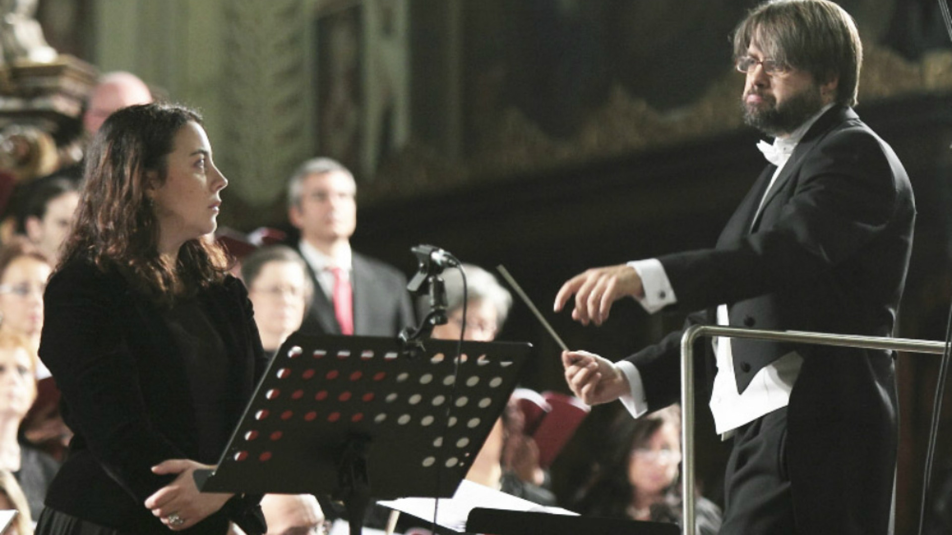 Immagine di Chiusura dell'Anno della Fede, Mantovani mette in scena un'opera straordinaria