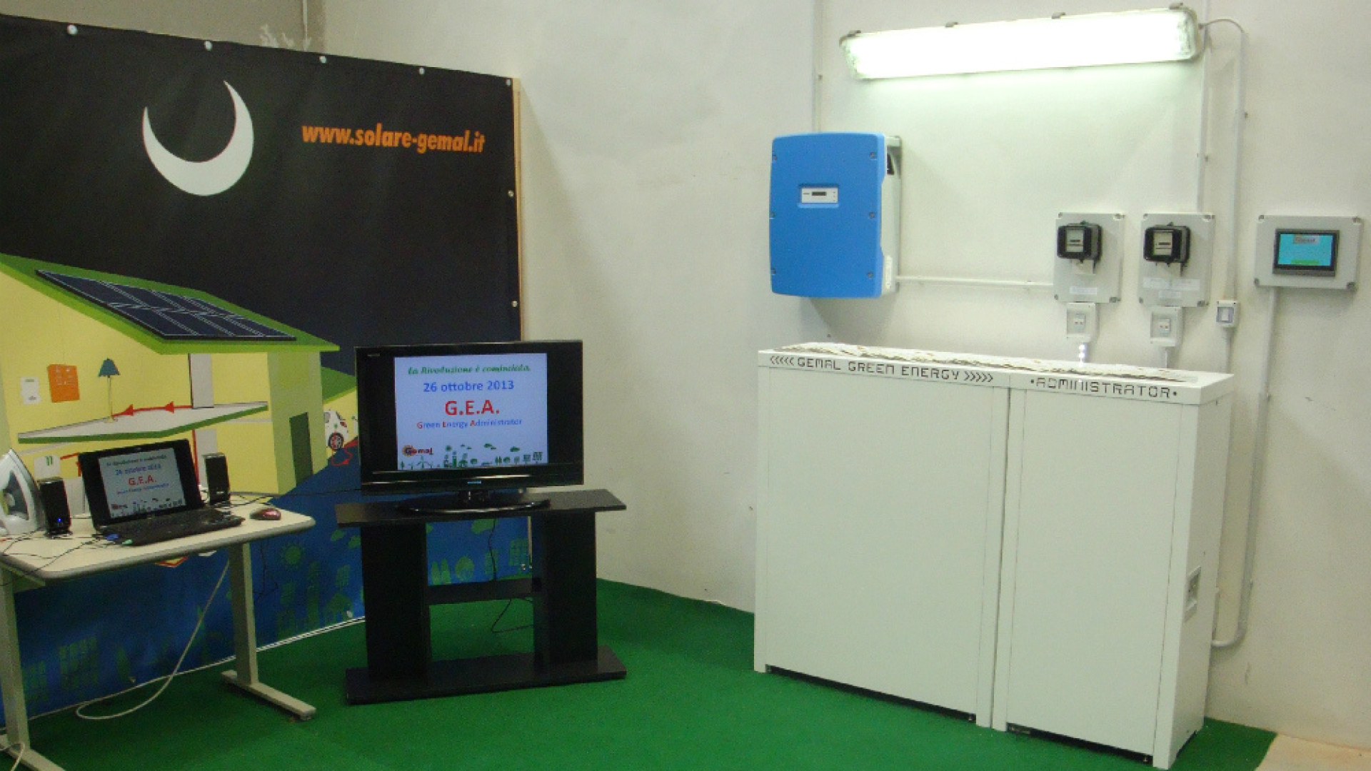 Immagine di Gemal, il fotovoltaico anche di notte Presentato Gea: un sistema di accumulo e gestione smart dell'energia raccolta