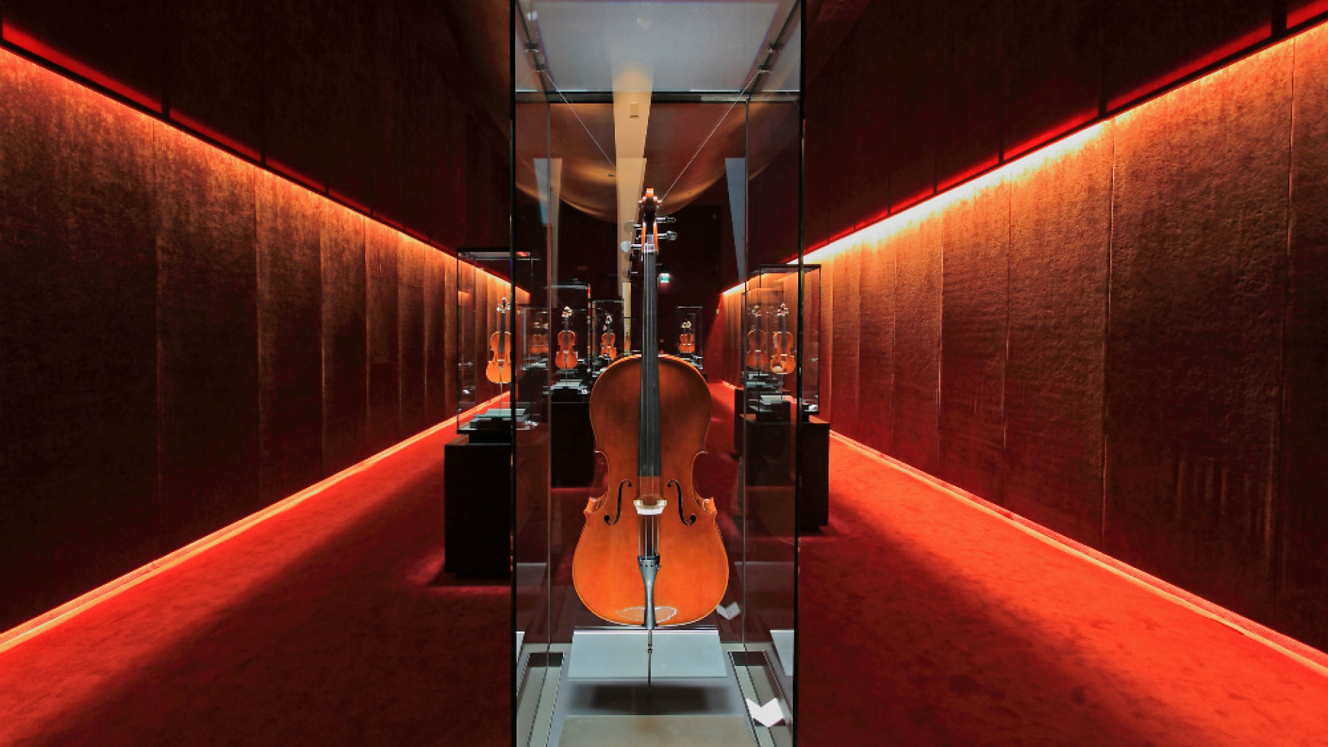Immagine di Dopo l'inaugurazione della nuova sede Aima una visita guidata al Museo del Violino
