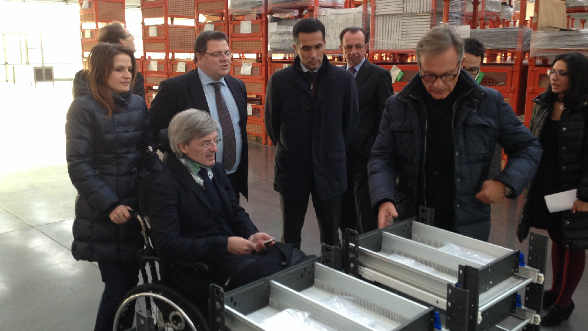Immagine di L'assessore Melazzini in visita a tre aziende del territorio cremasco