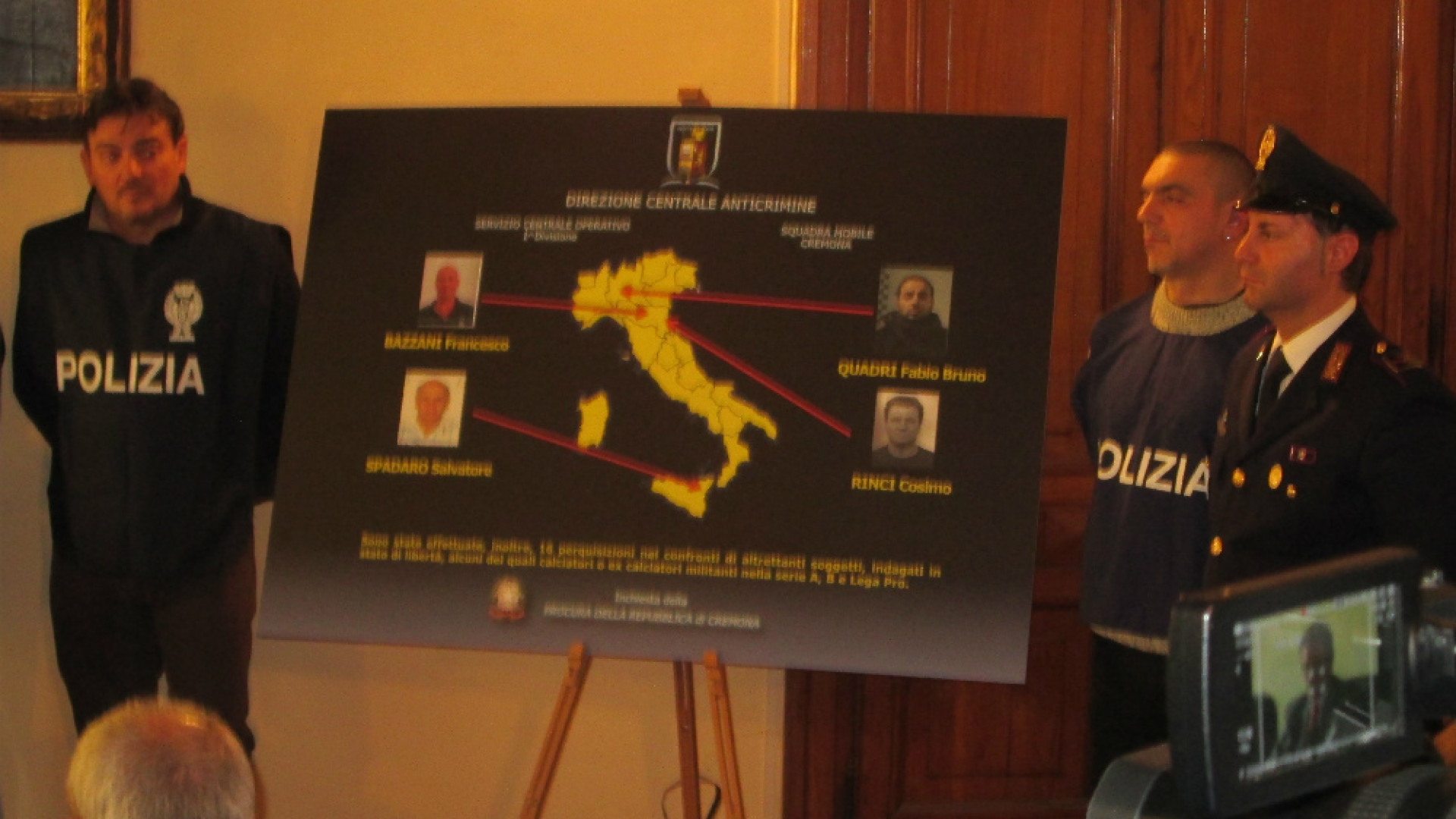 Immagine di Calcioscommesse, 4 arresti e 16 perquisizioni In manette i due "mister X" ancora in attività e tra gli indagati anche Gattuso e Brocchi