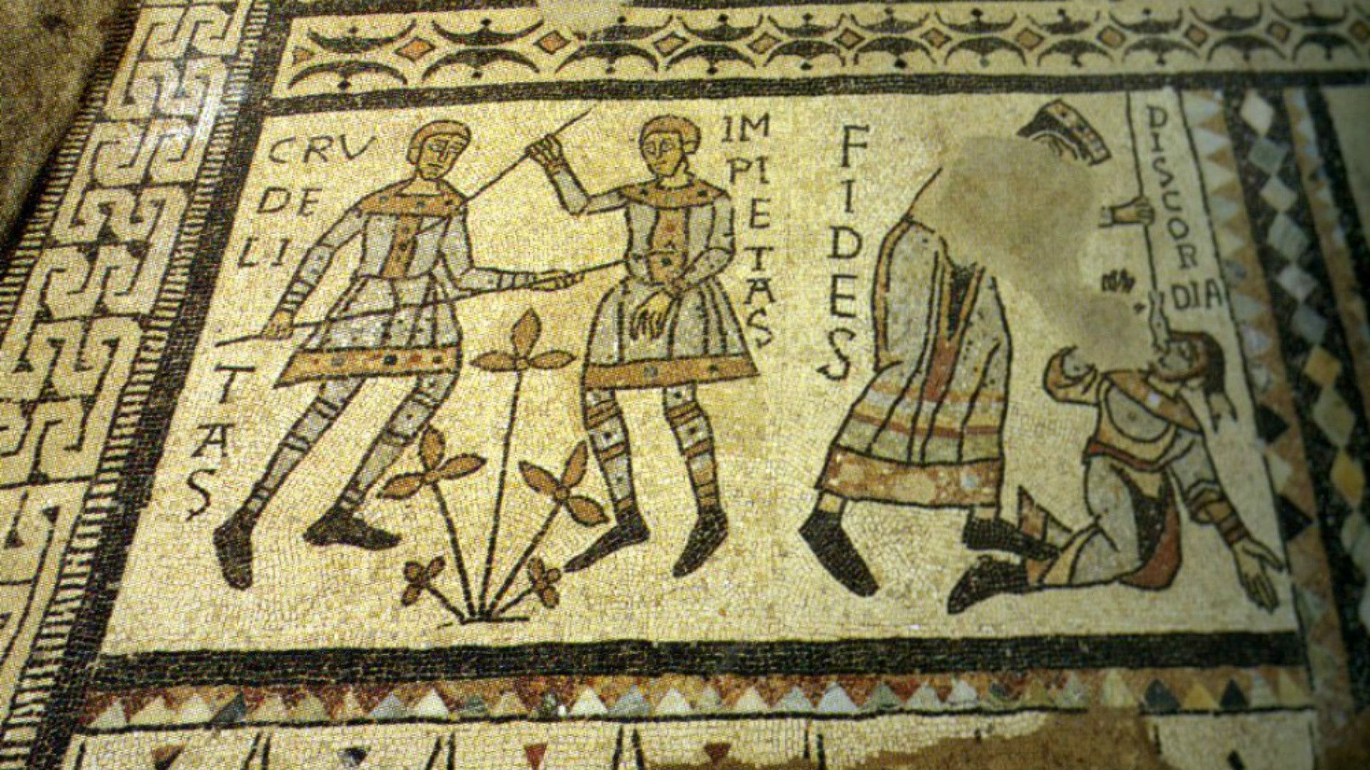 Immagine di Quel mosaico racconta vizi e virtù d’un tempo