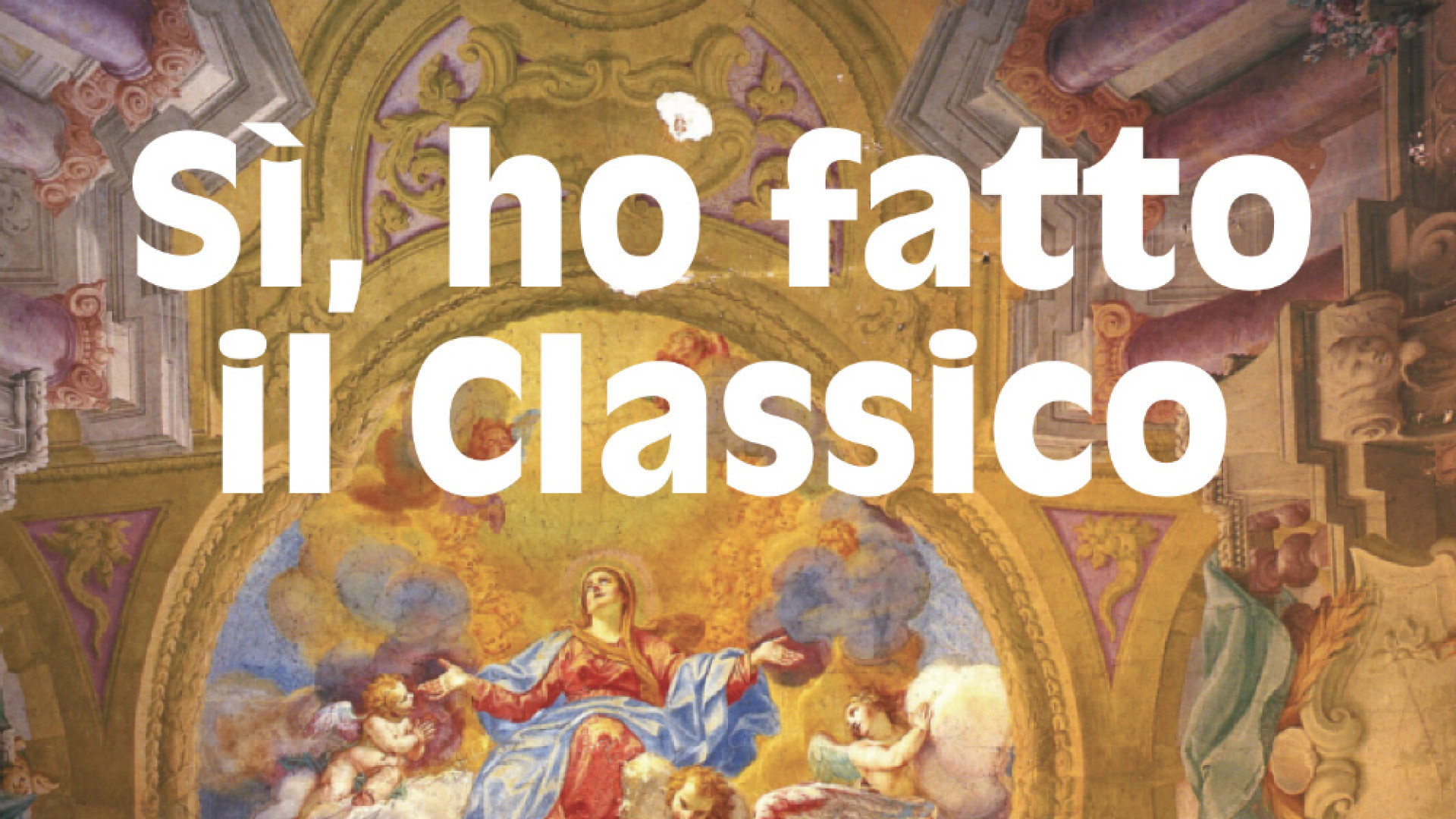 Immagine di Sì, ho fatto il Classico