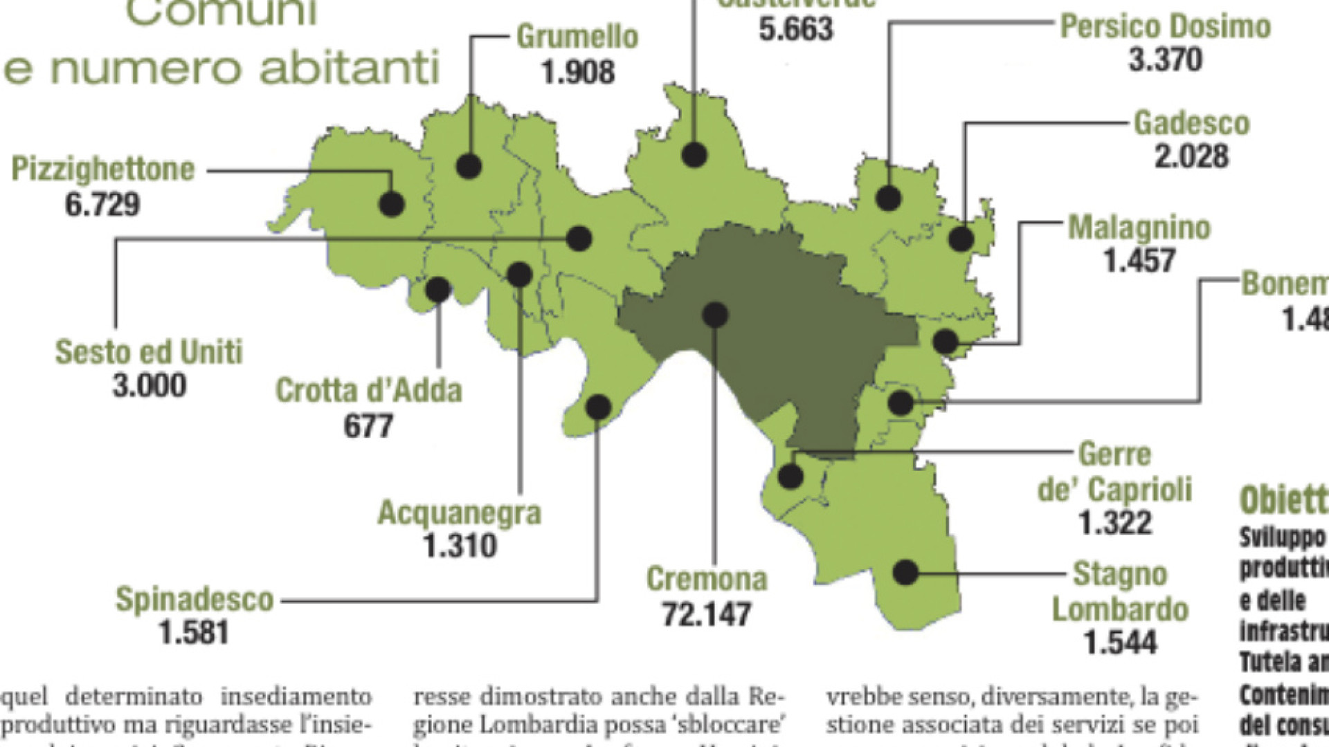 Immagine di Piano d’Area, avanti tutta