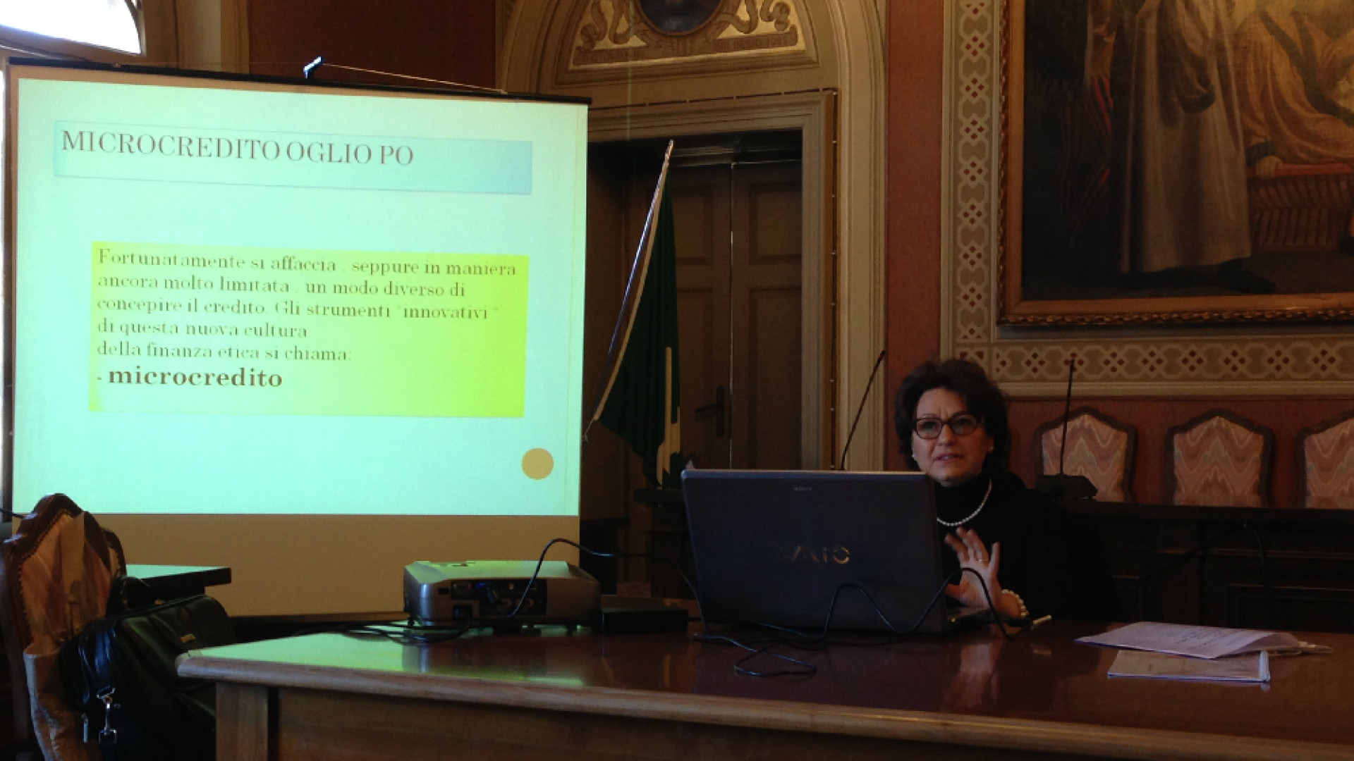 Immagine di Microcredito Oglio Po presentazione ai sindaci