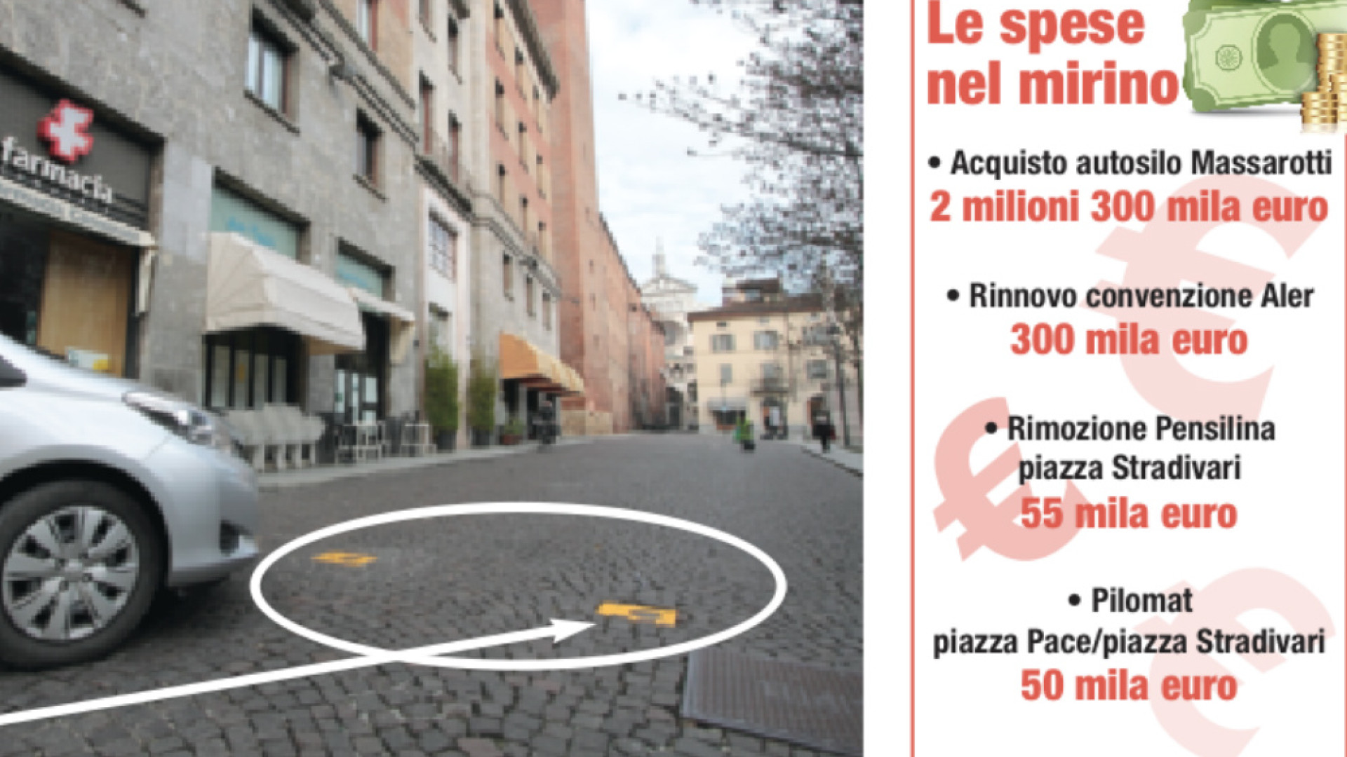 Immagine di Pilomat e pensilina, le spese che il Comune poteva contenere...