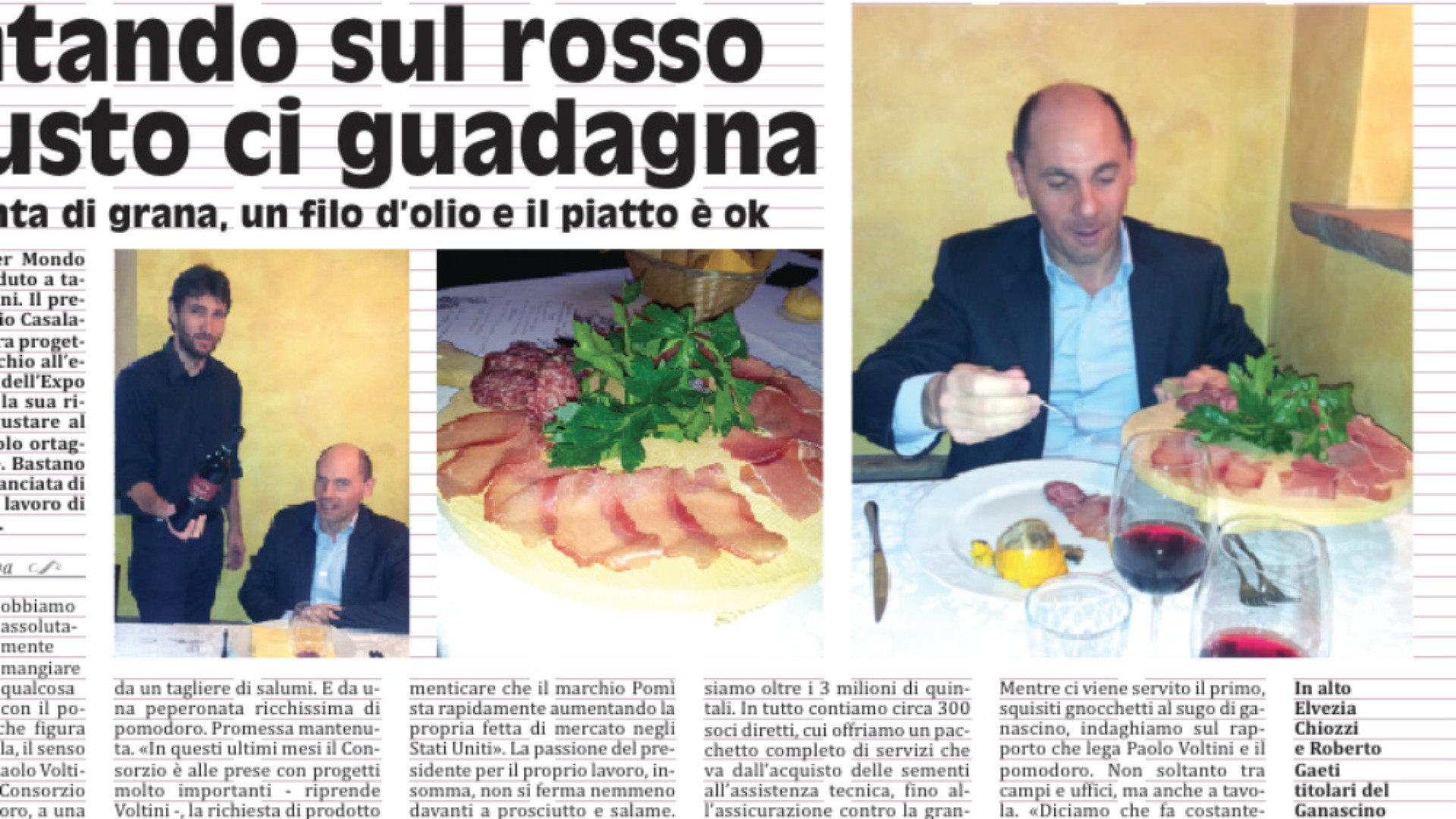 Immagine di Puntando sul rosso il gusto ci guadagna