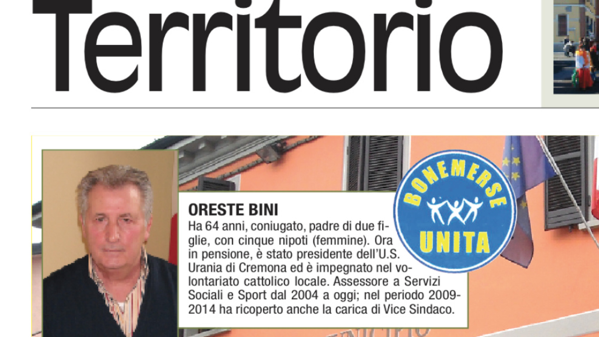 Immagine di Oreste Bini è pronto a correre