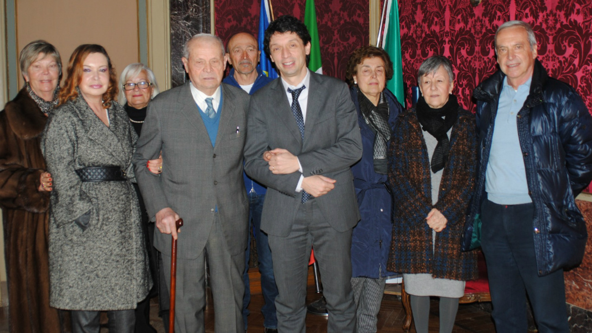 Immagine di Emozionante incontro tra il sindaco e Vittorio Radovan, profugo istriano di 96 anni