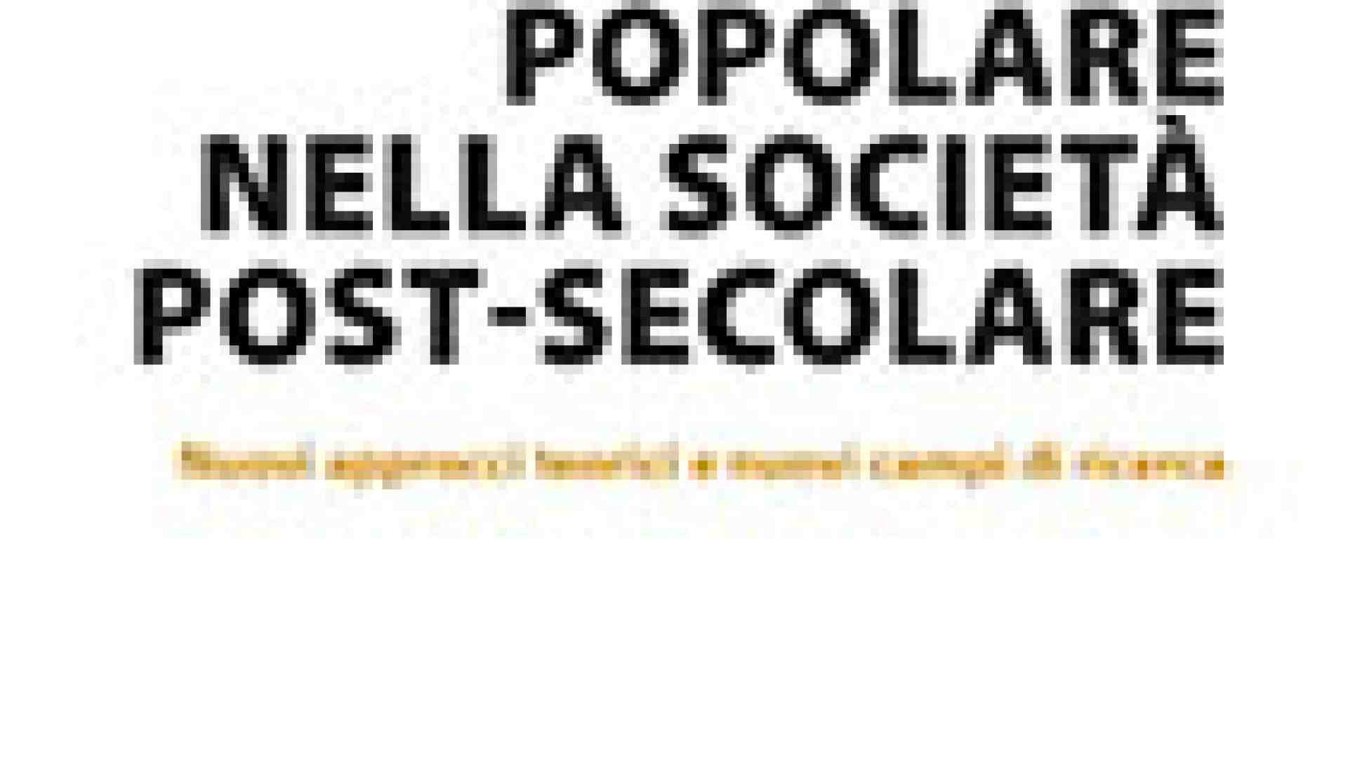 Immagine di La riscoperta della bontà della religiosità popolare