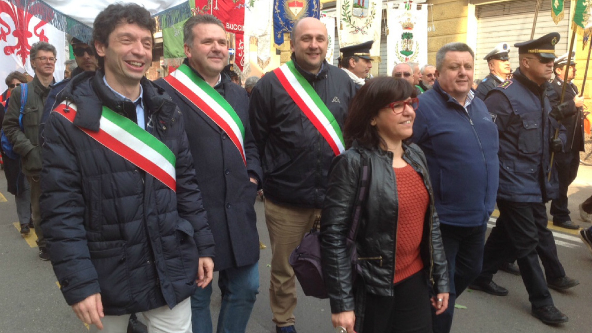 Immagine di Sindaco e Assessore Viola a Bologna contro la mafia