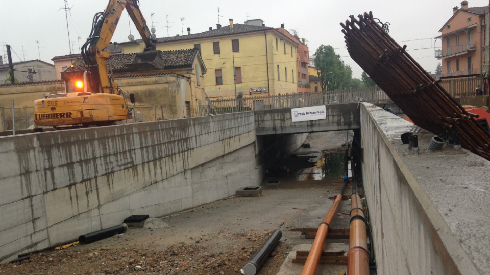 Immagine di Sottopasso di via Brescia, entro metà maggio cantiere terminato