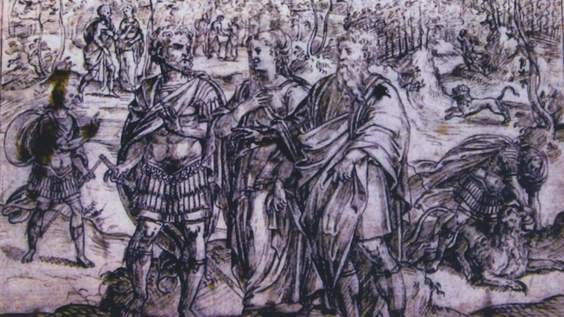Immagine di Nei disegni di Coxcie la segreta bellezza delle Storie di Sansone