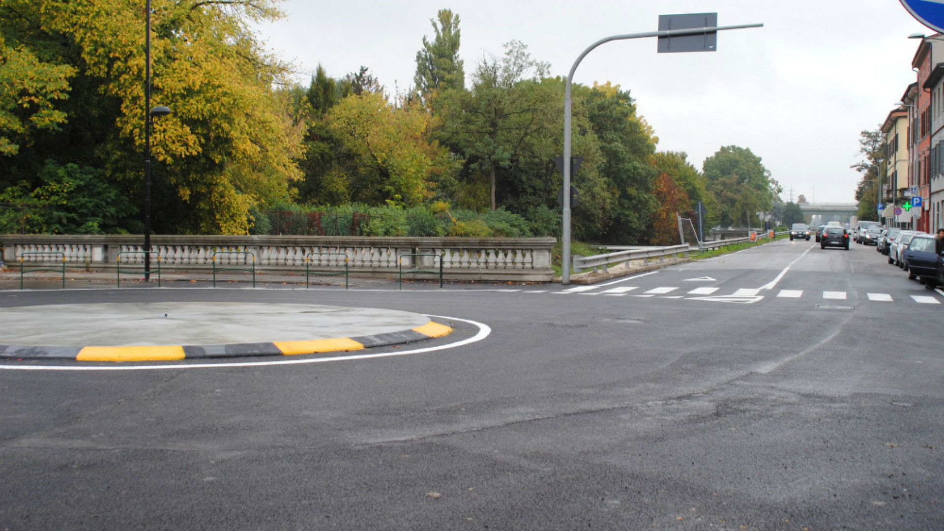 Immagine di Aperta la nuova rotatoria di via Brescia