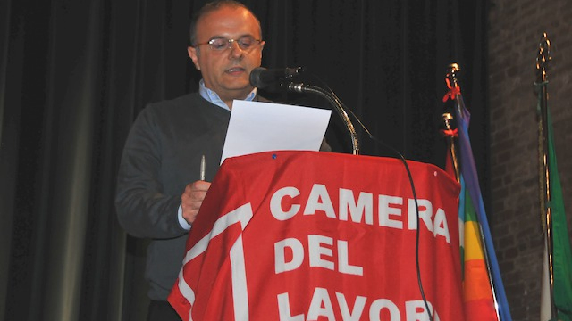 Immagine di Domenico Palmieri (Cgil): «Puntiamo sull’acqua»
