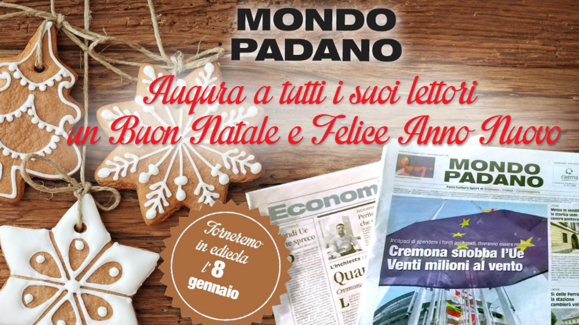 Immagine di Mondo Padano augura a tutti i suoi lettori Buone Feste
