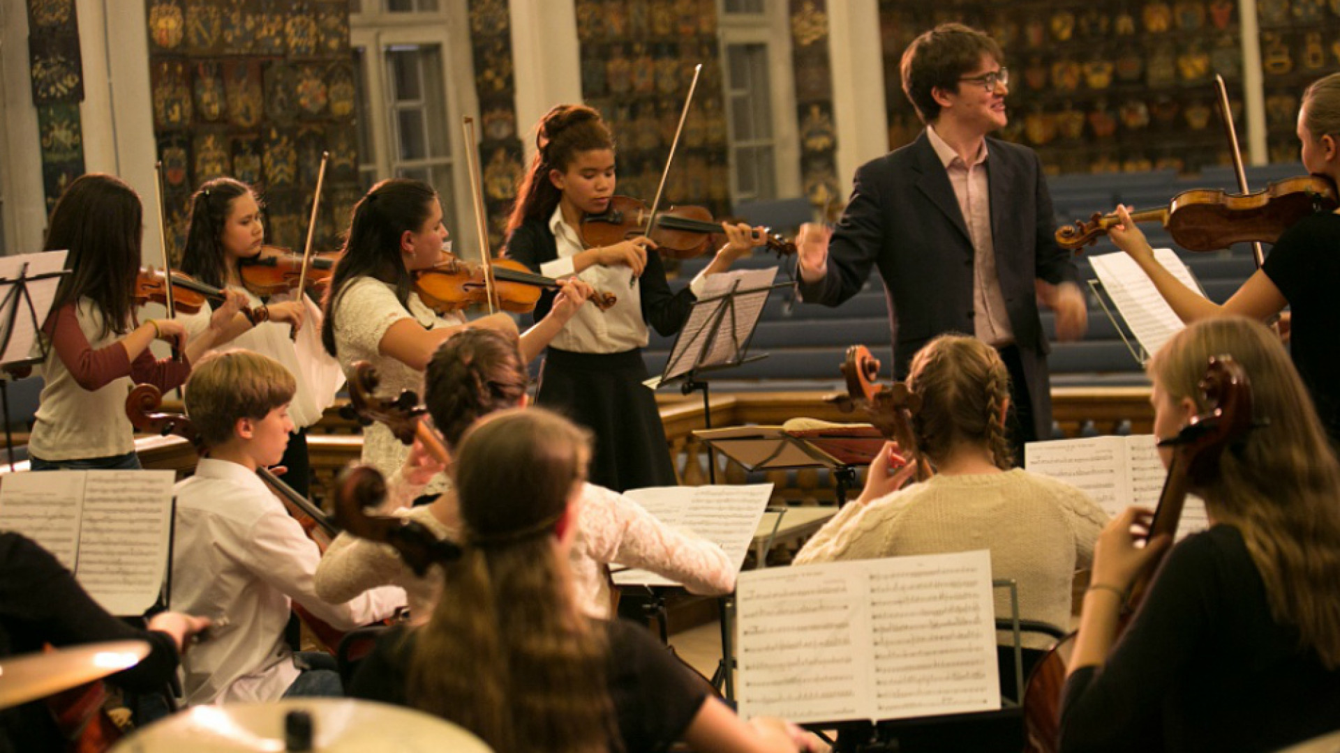 Immagine di Concerto della Orchestra da camera LILLA AKADEMIEN al Museo del Violino