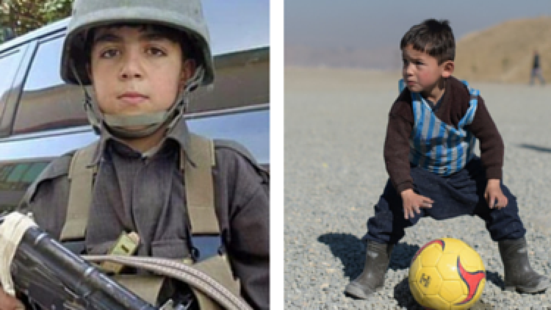 Immagine di Afghanistan, favola e dramma di due bambini