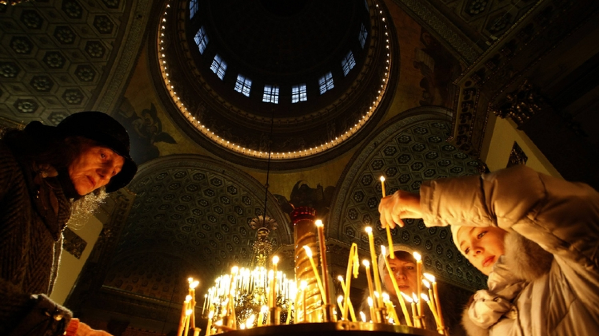 Immagine di Chiesa ortodossa russa i lavori in corso della fede