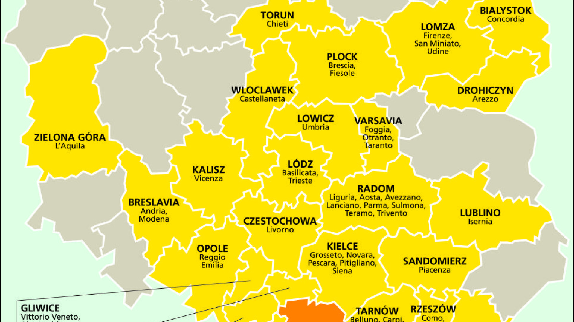 Immagine di Gmg, così la Polonia accoglie l'Italia