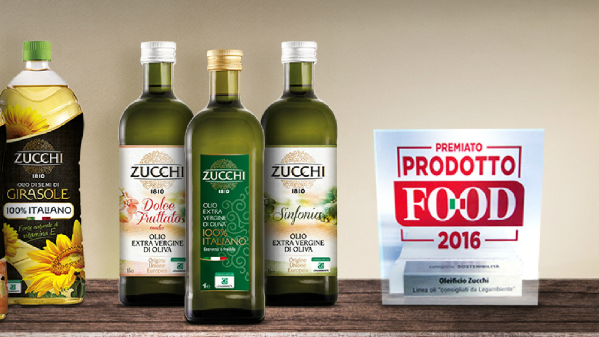 Immagine di Oleificio Zucchi premiato PRODOTTO FOOD 2016
