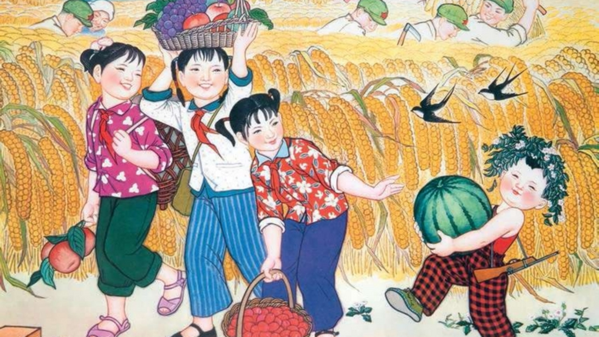 Immagine di Mao, icone del “paradiso cinese”