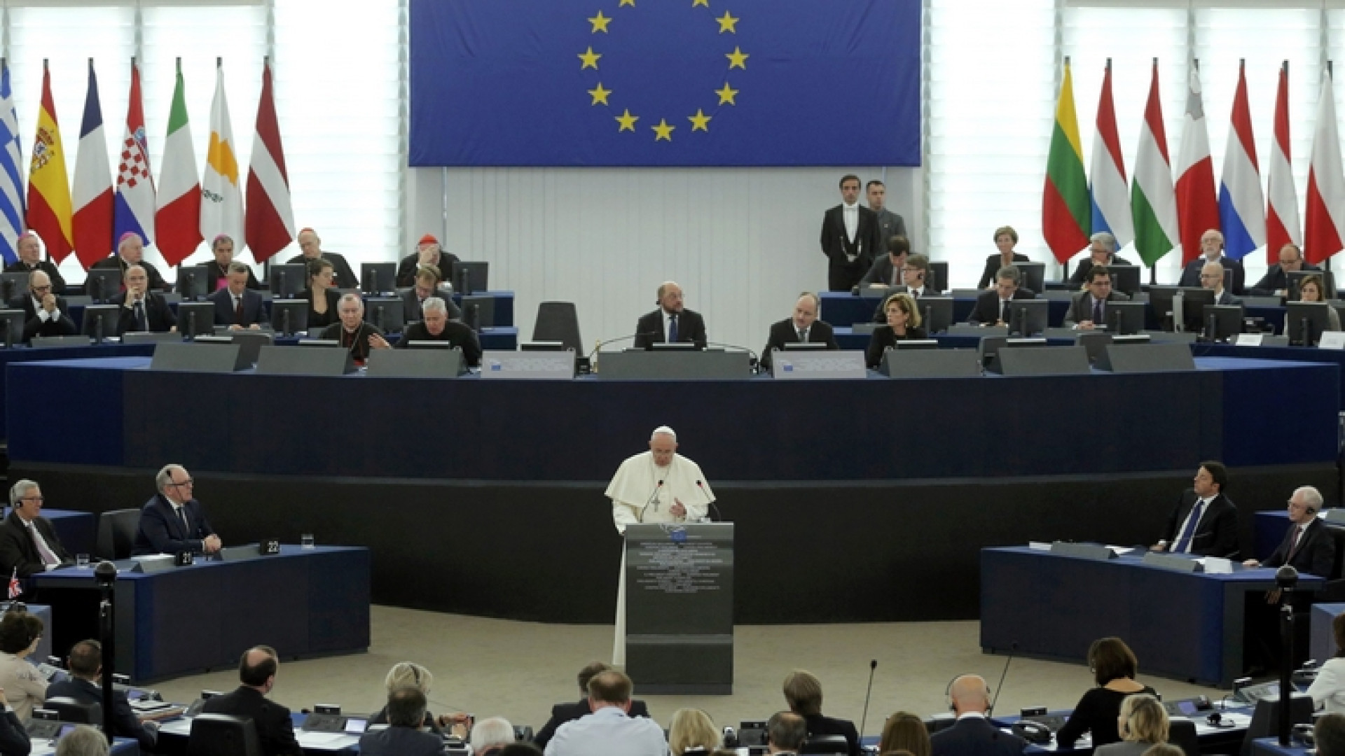 Immagine di Mogherini: rifondare l’Europa dalle parole di Papa Francesco