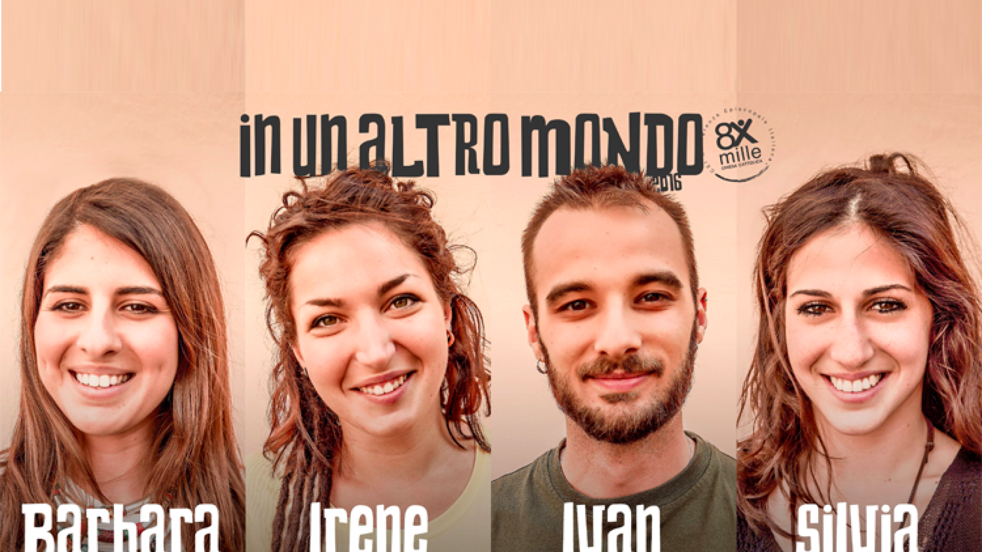Immagine di 8x1000, quattro giovani «in un altro mondo»