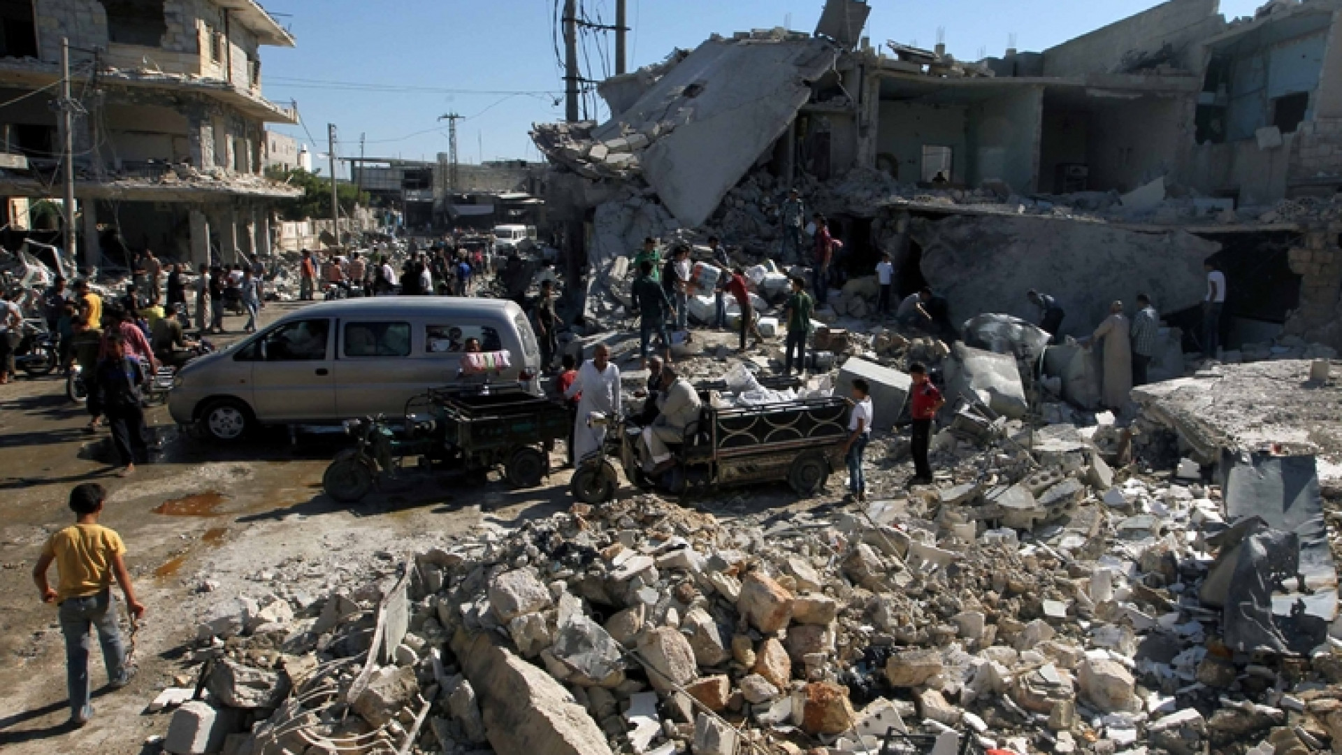 Immagine di Siria, bombardato ospedale di Save the children