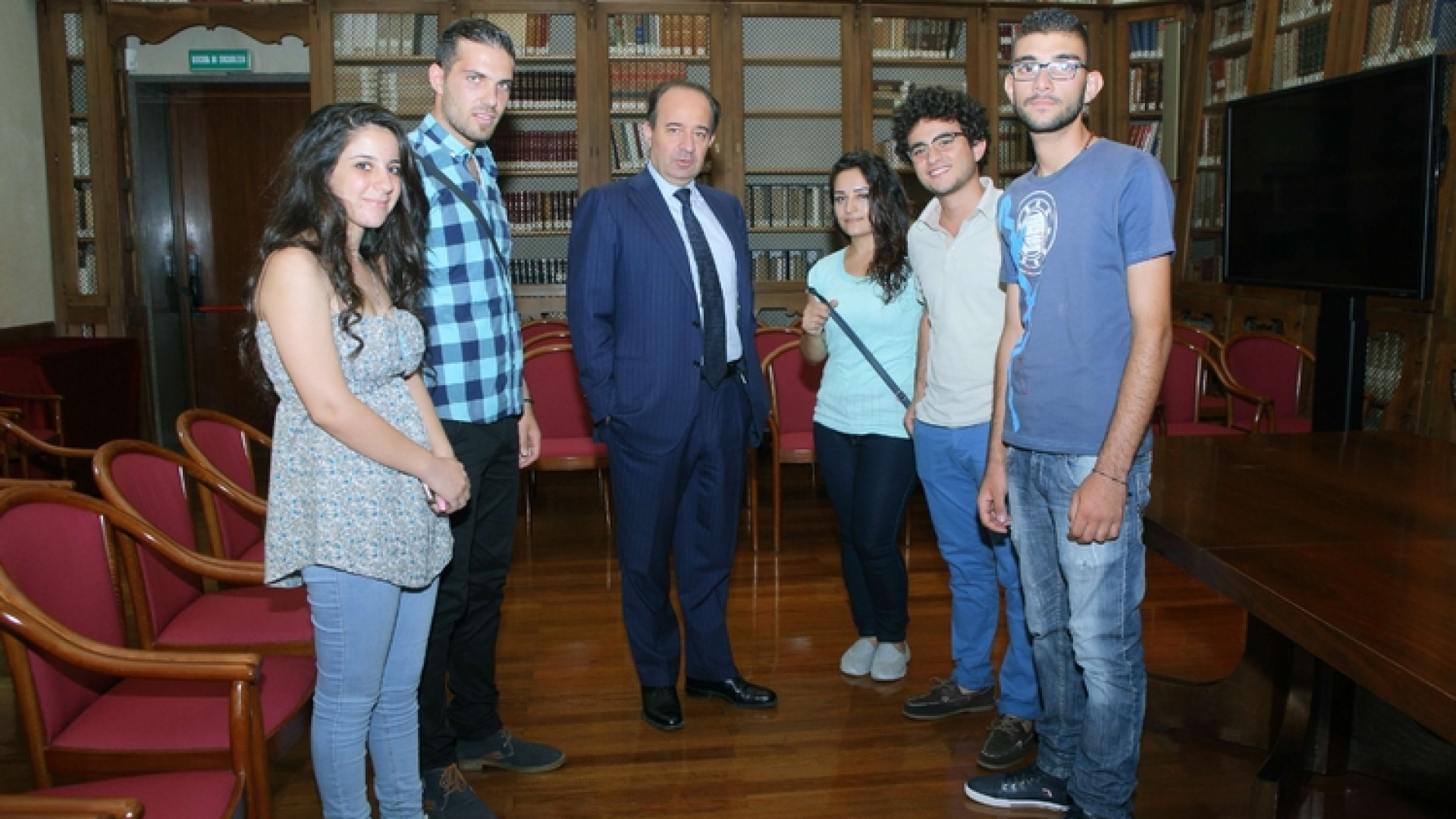Immagine di Siriani in Cattolica a lezione di futuro