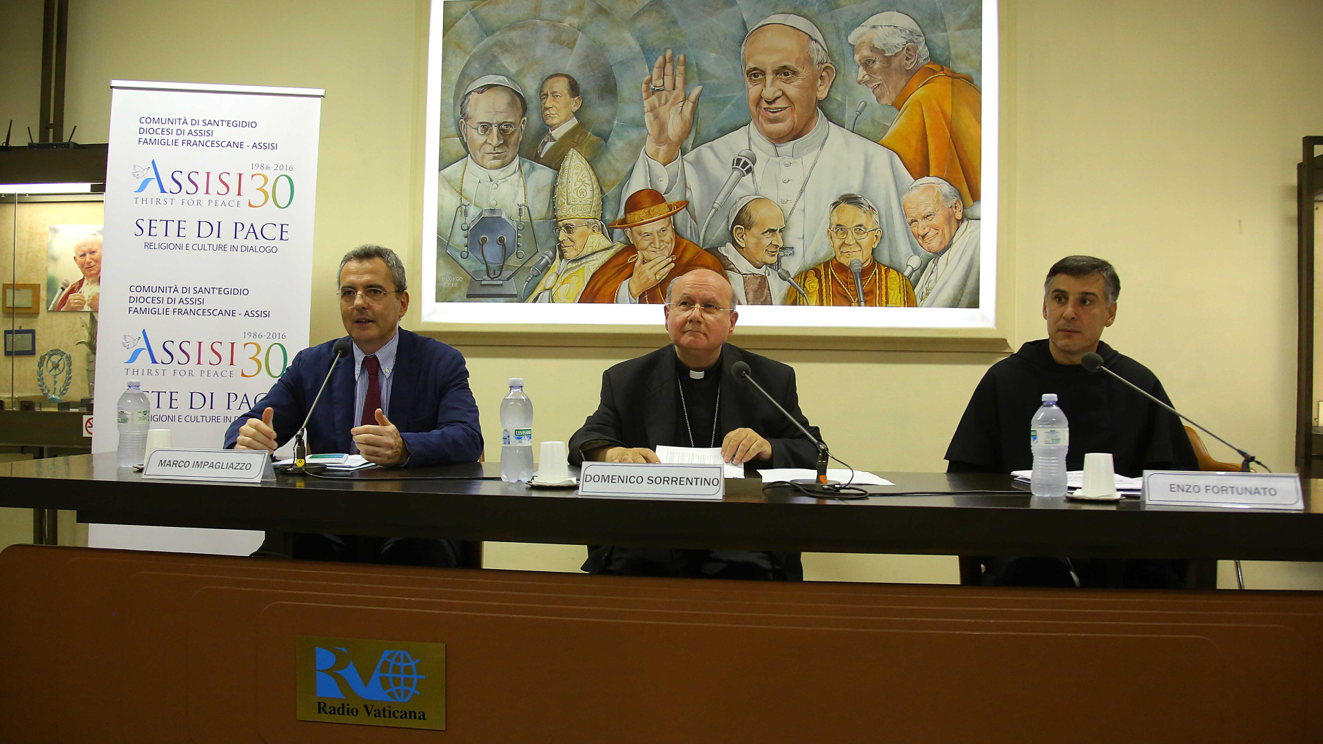 Immagine di 500 leader all'incontro interreligioso di Assisi