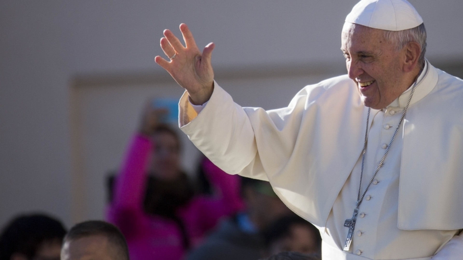Immagine di «Non abbiate paura!», Papa Francesco ricorda l'appello di Giovanni Paolo II