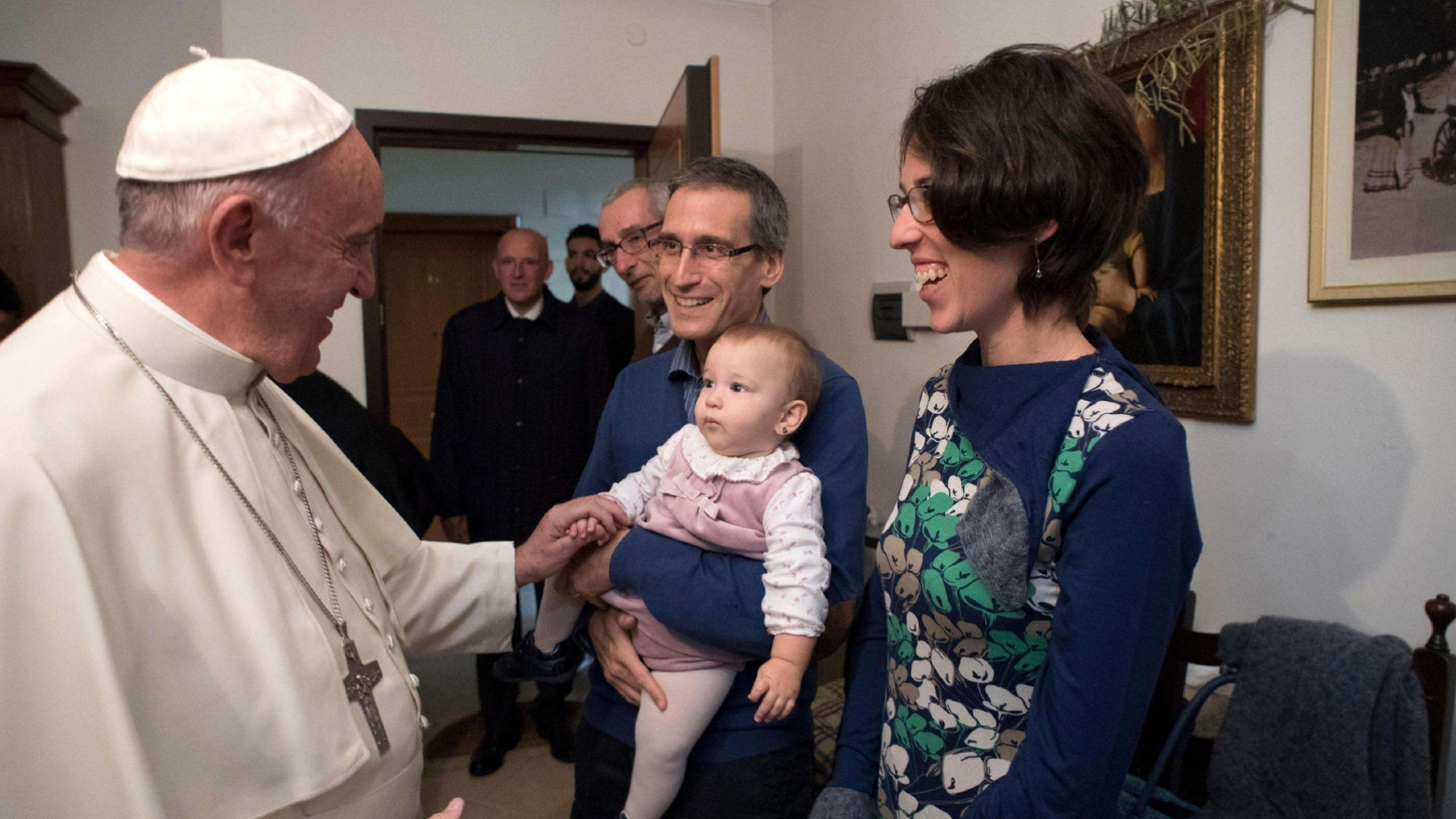 Immagine di Il Papa incontra i preti che hanno lasciato il ministero