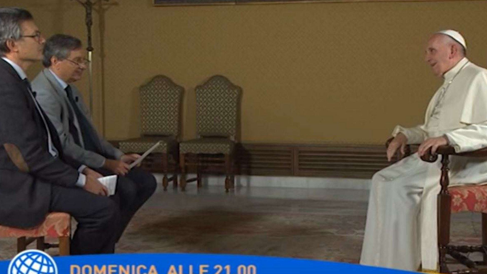 Immagine di Intervista a Tv2000 e InBlu radio di Papa Francesco