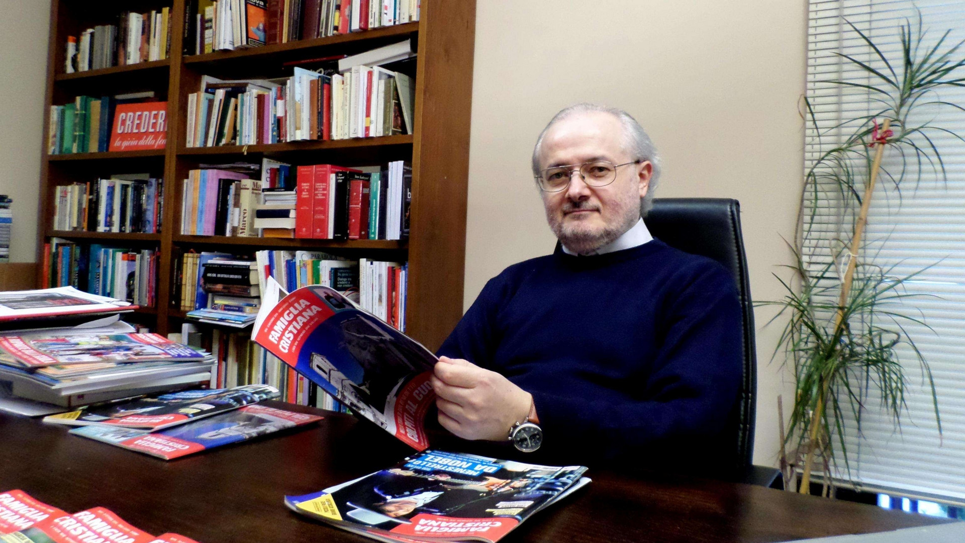 Immagine di Don Antonio Rizzolo nuovo direttore di Famiglia Cristiana